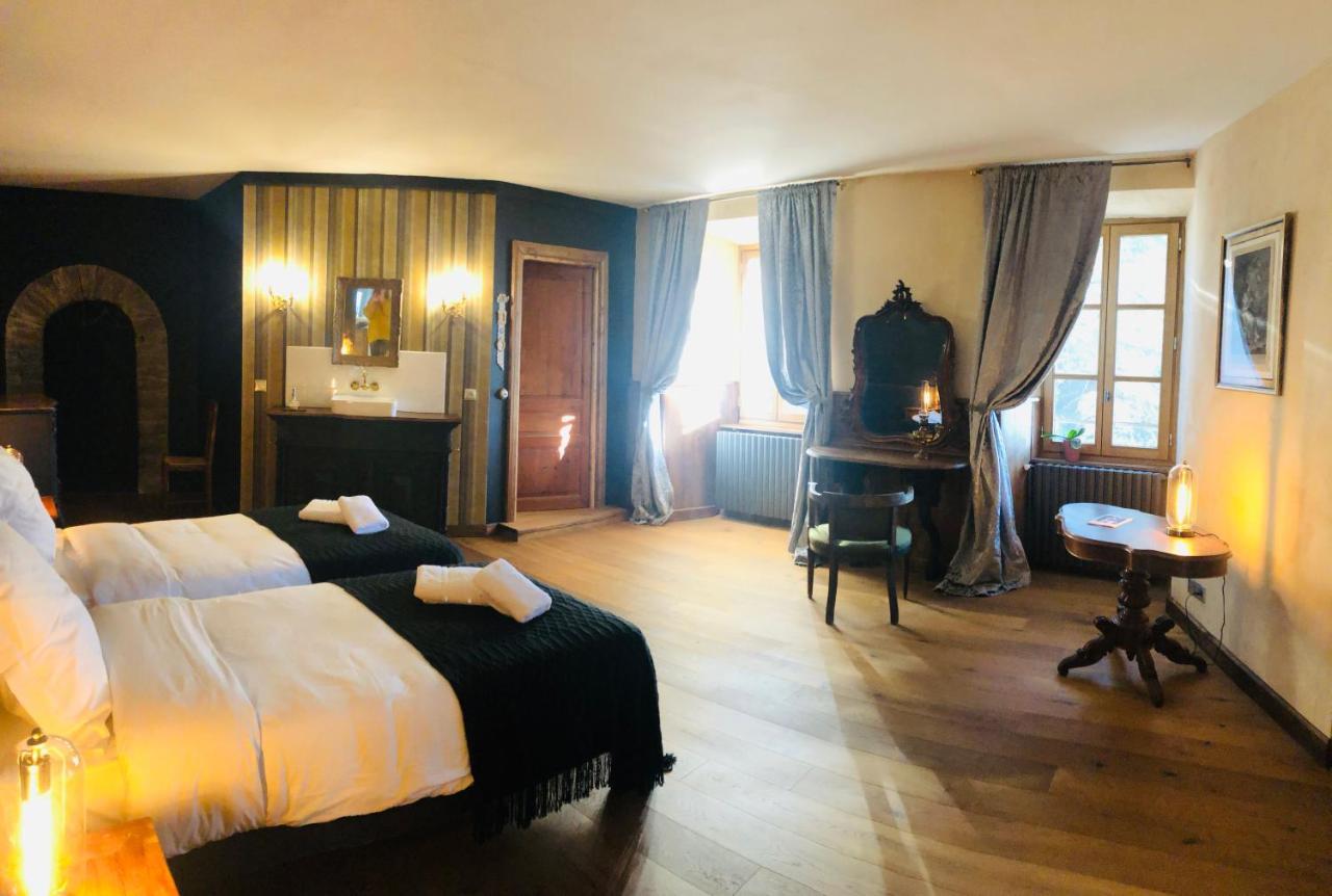 Le Chateau De Cambiaire Saint-Etienne-Vallee-Francaise Bagian luar foto